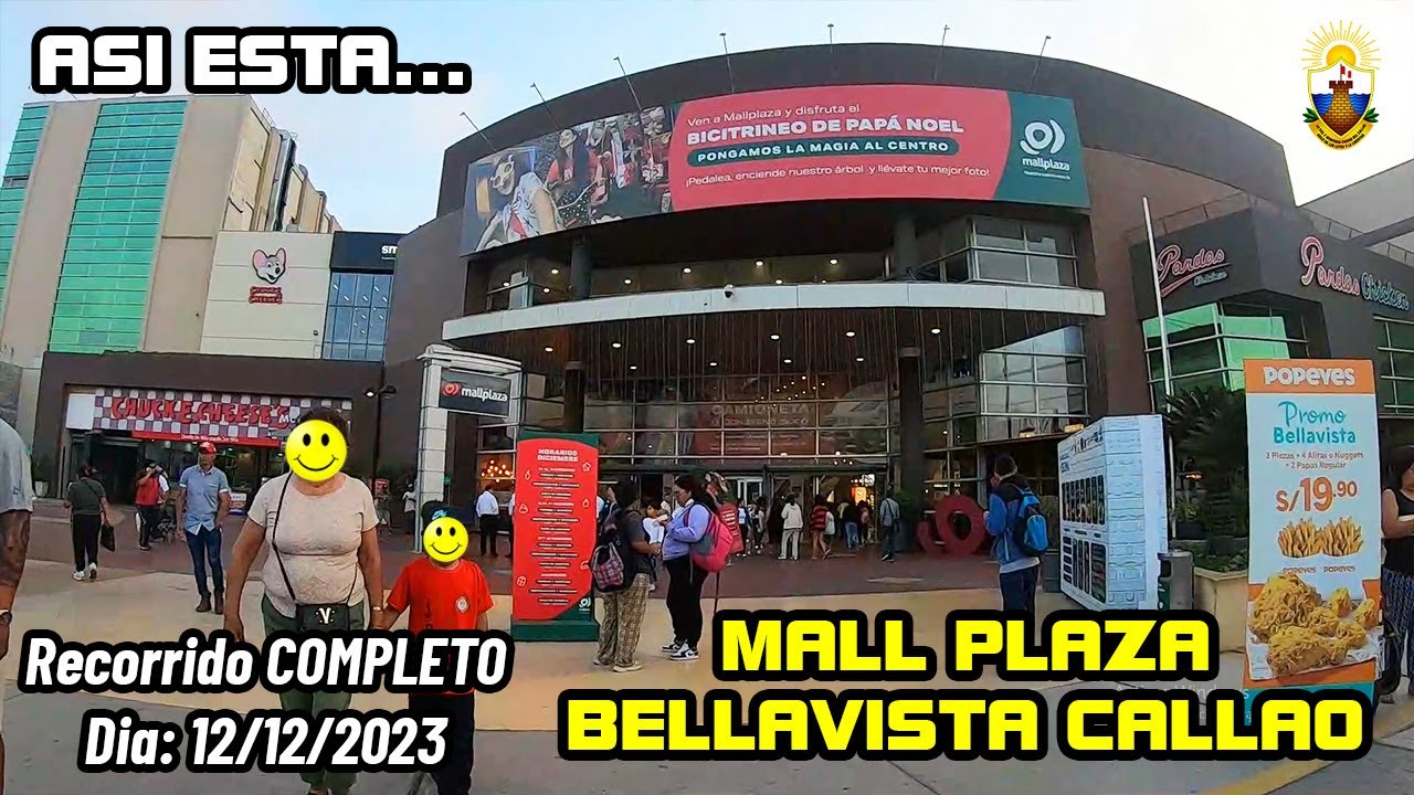 MALL PLAZA BELLAVISTA CALLAO | Recorrido COMPLETO | DICIEMBRE 2023