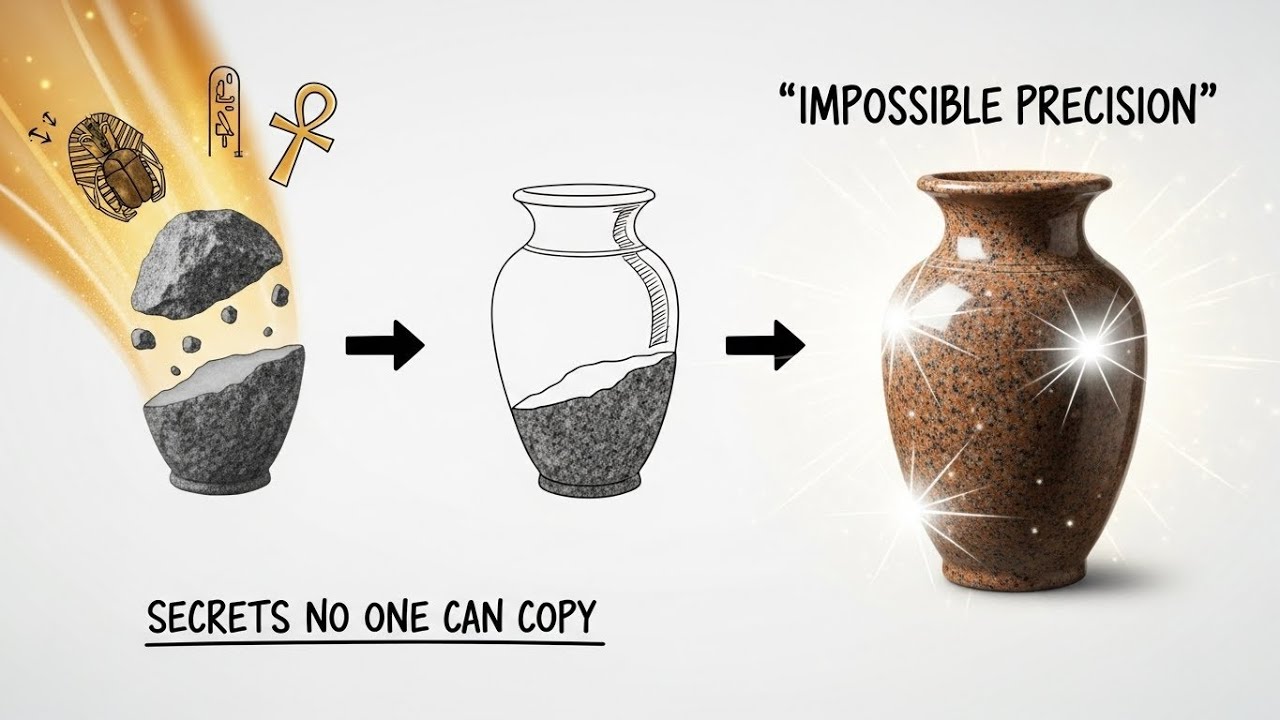 How Did Ancient Egypt Make Impossible Stone Vases | 5000 Years Old Technology