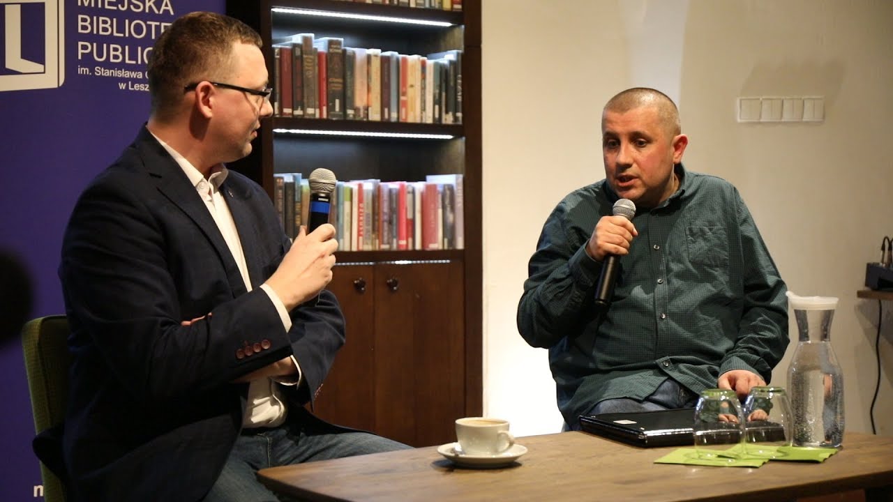 Marcin Wicha w Lesznie