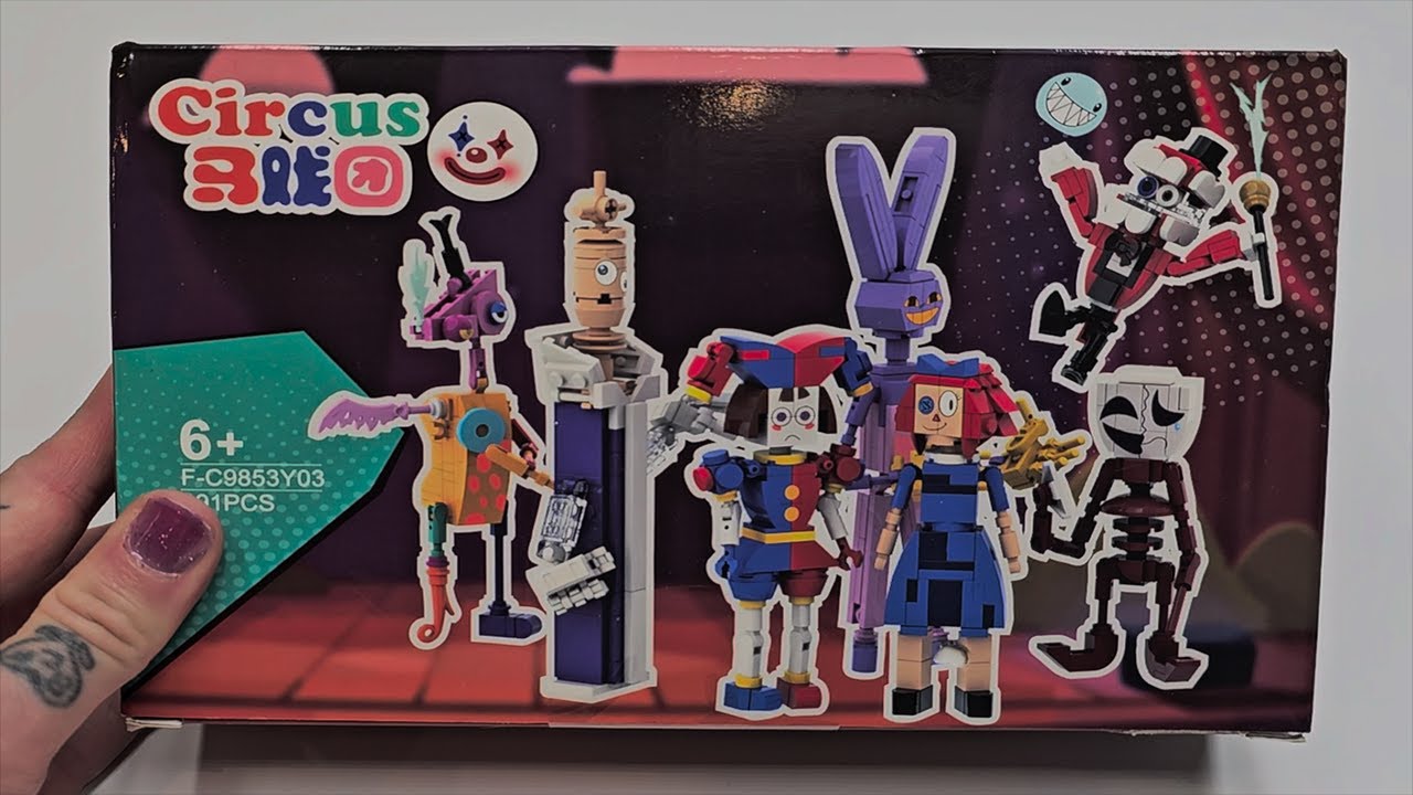 New The Amazing Digital Circus Bootleg Lego Set!