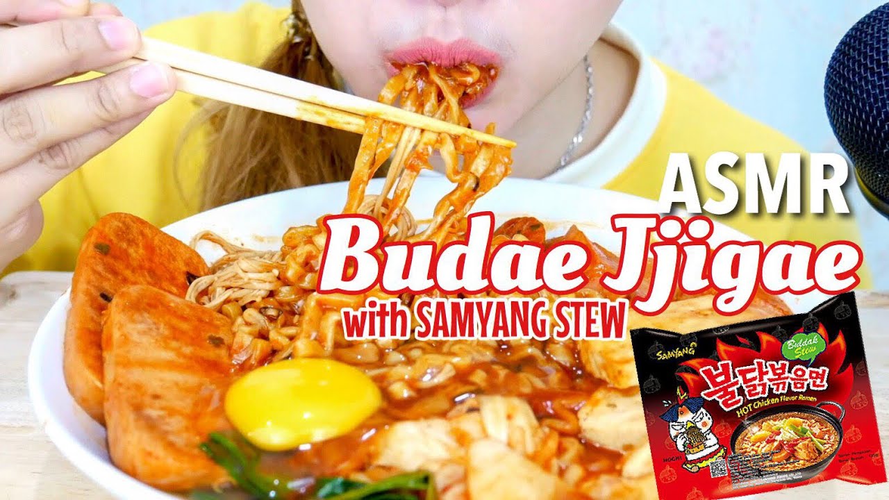 #20 Request ASMR Samyang Stew Budae Jjigae | ASMR Indonesia