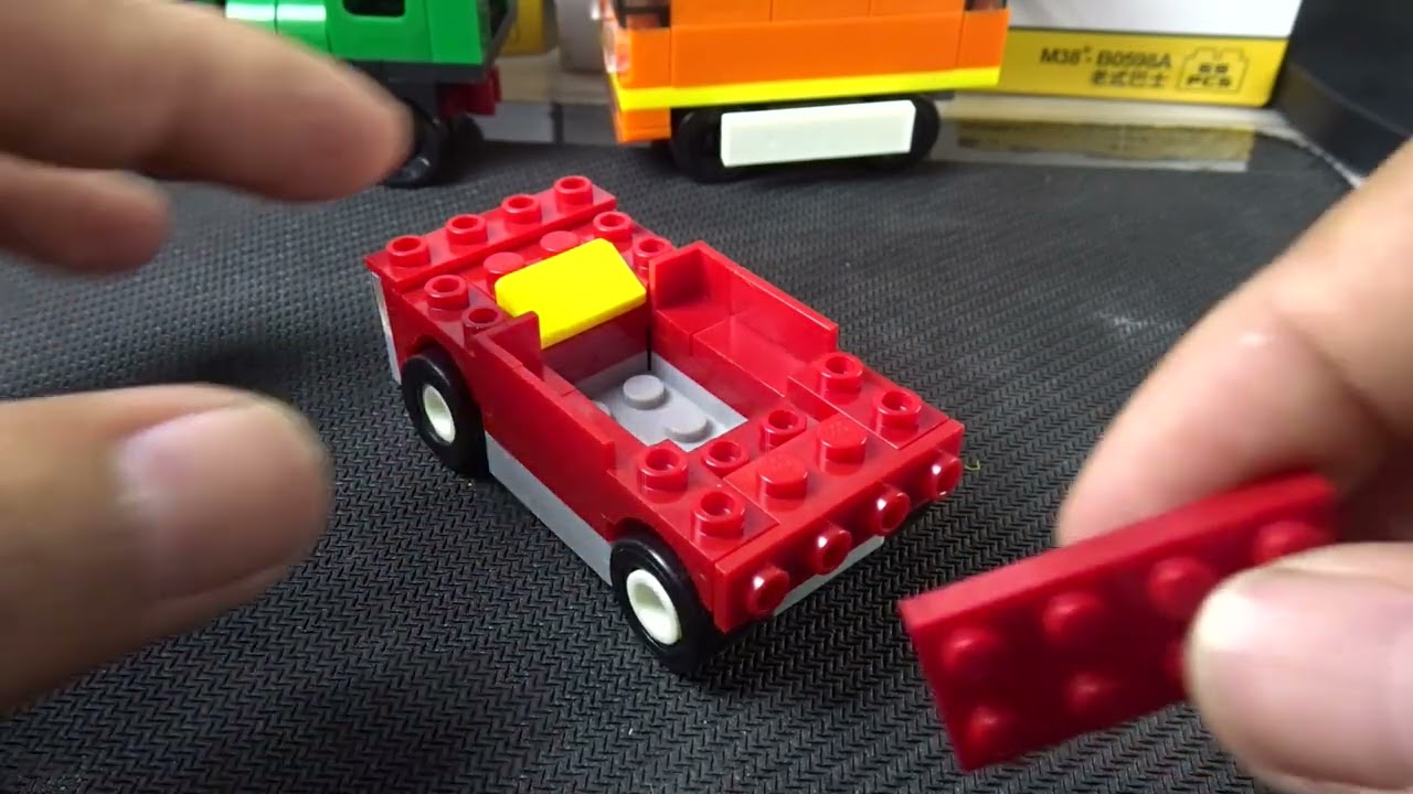 [Sluban] Brick B0598C Transportation Red Car |  #lego #sluban #bricksindonesia | #Ryutama19