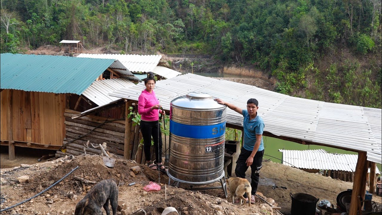 Buy Water Tank To Farm, Complete New Bathroom | Family Farm