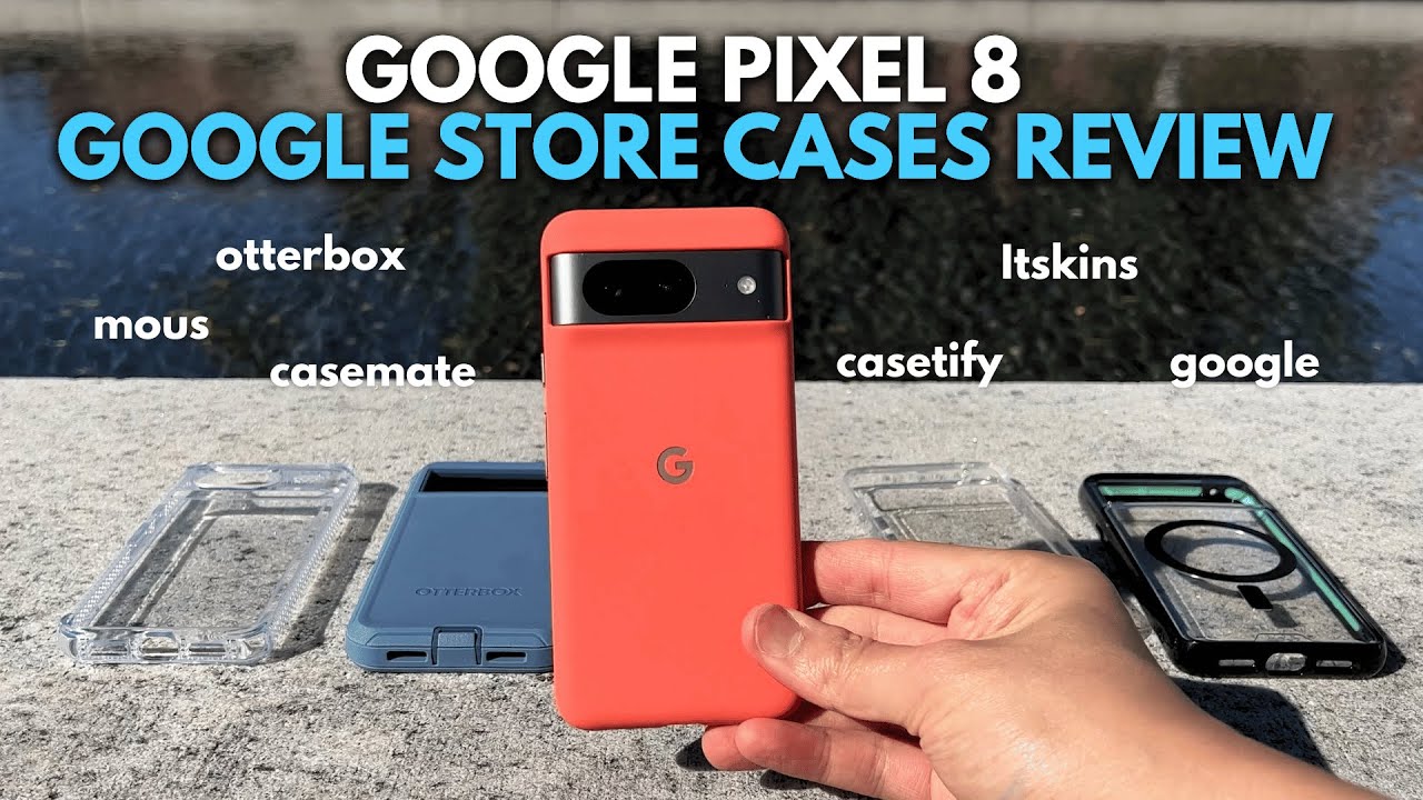 Обзор всех 6 чехлов Google Store для Pixel 8