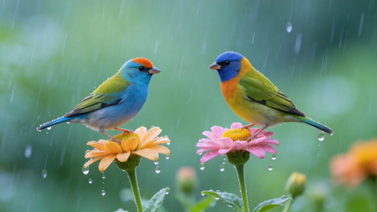 Natural Bird Sounds for Sleep | Peaceful Forest Ambience to Relax Mind and Body