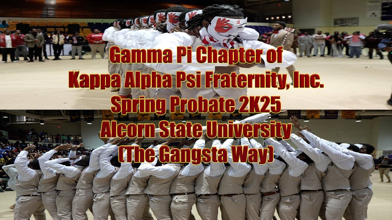 Alcorn State University Gamma Pi Chapter of Kappa Alpha Psi Fraternity, Inc. Spring Probate 2K25🔥