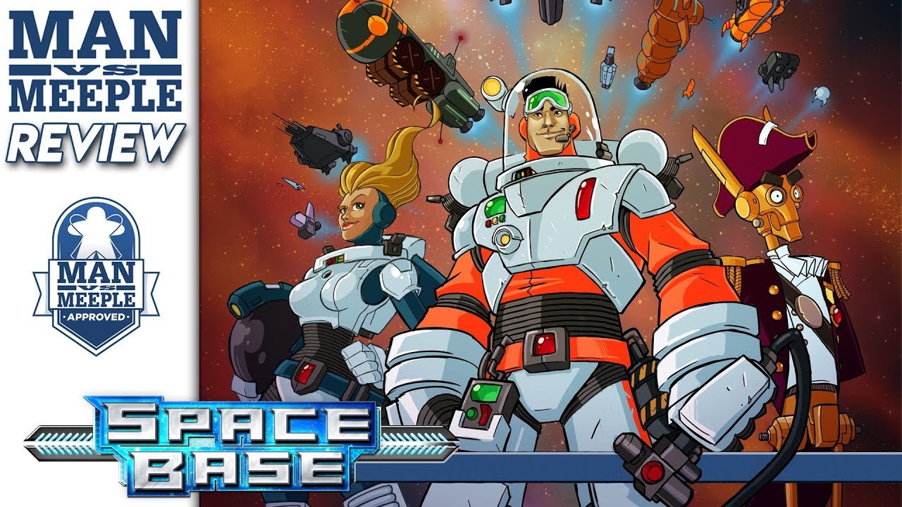 Space Base Review by Man Vs Meeple (AEG)