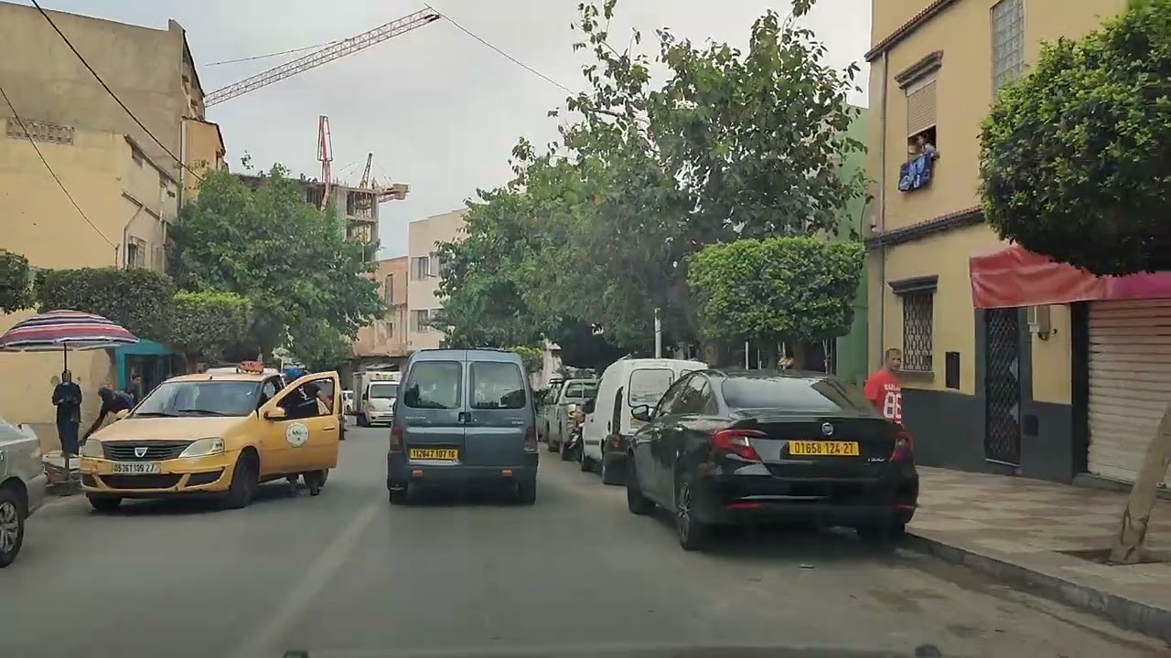 25 août 2024 driving in Mostaganem TIJDITT