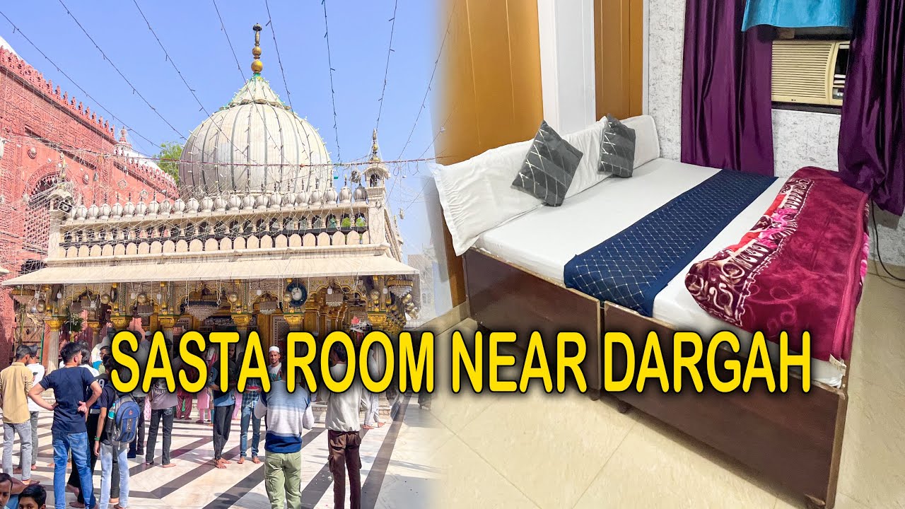 Nizamuddin Dargah Ke Paas Sasta Hotel Room | Delhi Budget Stay Guide | Dargah Ke Paas Room
