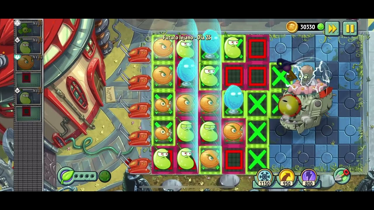 Jugando pvz2 pt4 me enfrento al dr zombie 