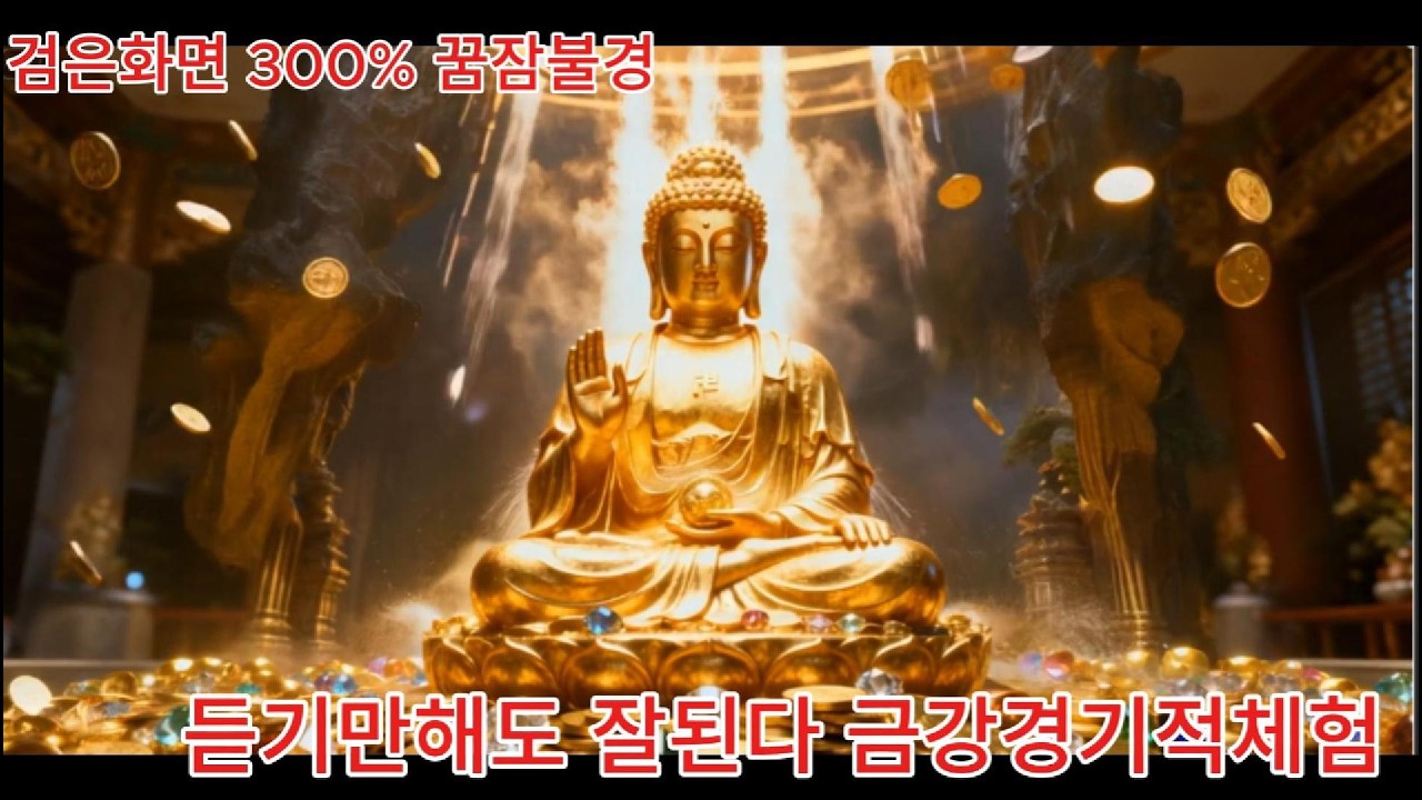 [소원성취대표기도발원문]꿀잠불경수면100%잠드는금강경 건강한수면음악#소원성취 #음성법공양 #love #자기수행
