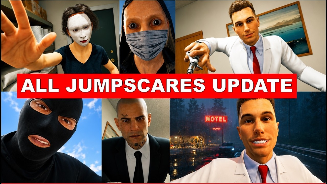 Welcome to the Game 3 ALL JUMPSCARES UPDATE