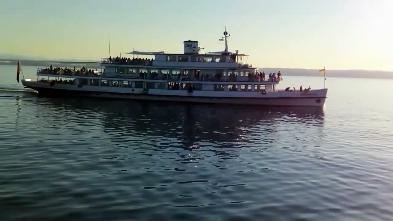 Bodensee intensiv! Wanderung Gehrenberg mit Alpenblick   Schiff von Immenstaad nach Friedrichshafen