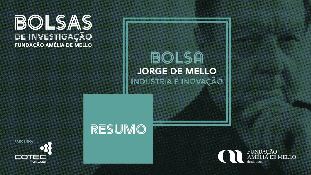 Bolsa Jorge de Mello - Indústria e Inovação - RESUMO
