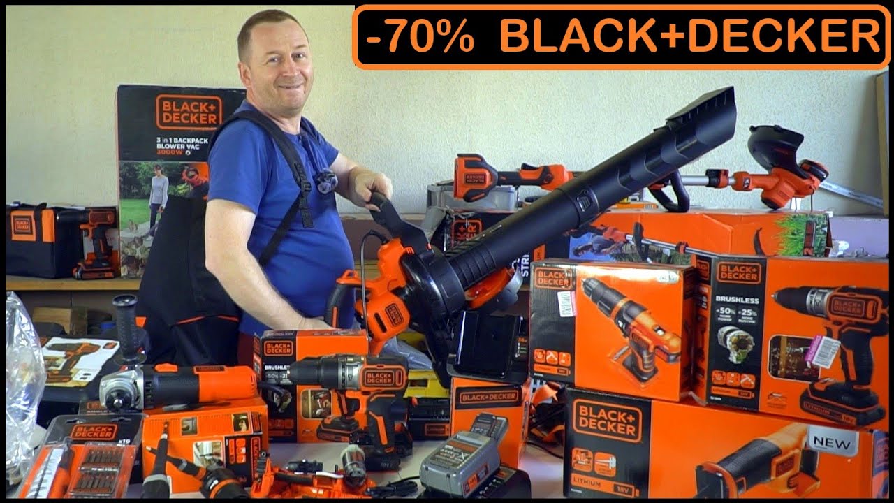 Black+Decker распродажа  -60% -70% таких цен никогда не было!