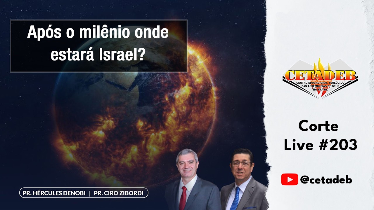 #93 - Após o milênio onde estará Israel? Pr.Ciro Zibordi responde