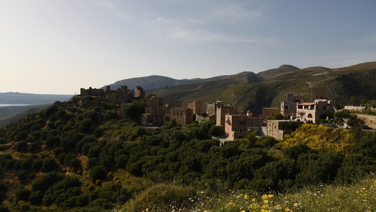 Το χωριό φάντασμα της Μάνης-Τhe ghost village of Mani Greece