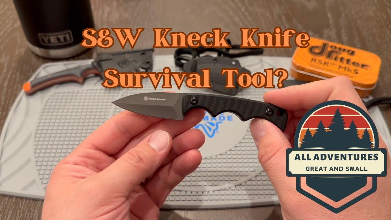 Smith & Wesson HRT Spear Point Neck Knife - Mini Survival Knife?