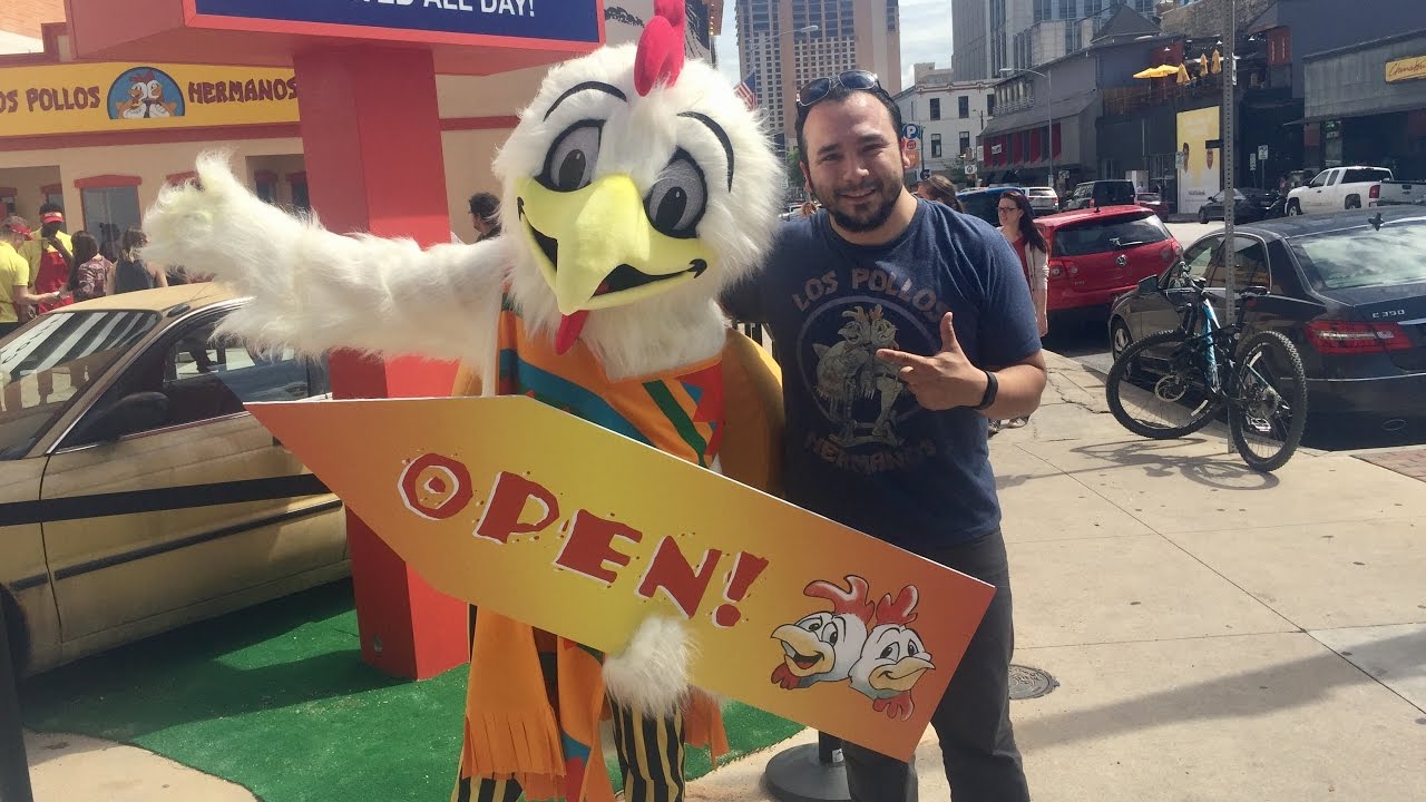My visit to Los Pollos Hermanos here in Austin #SXSW #LPHIsHiring