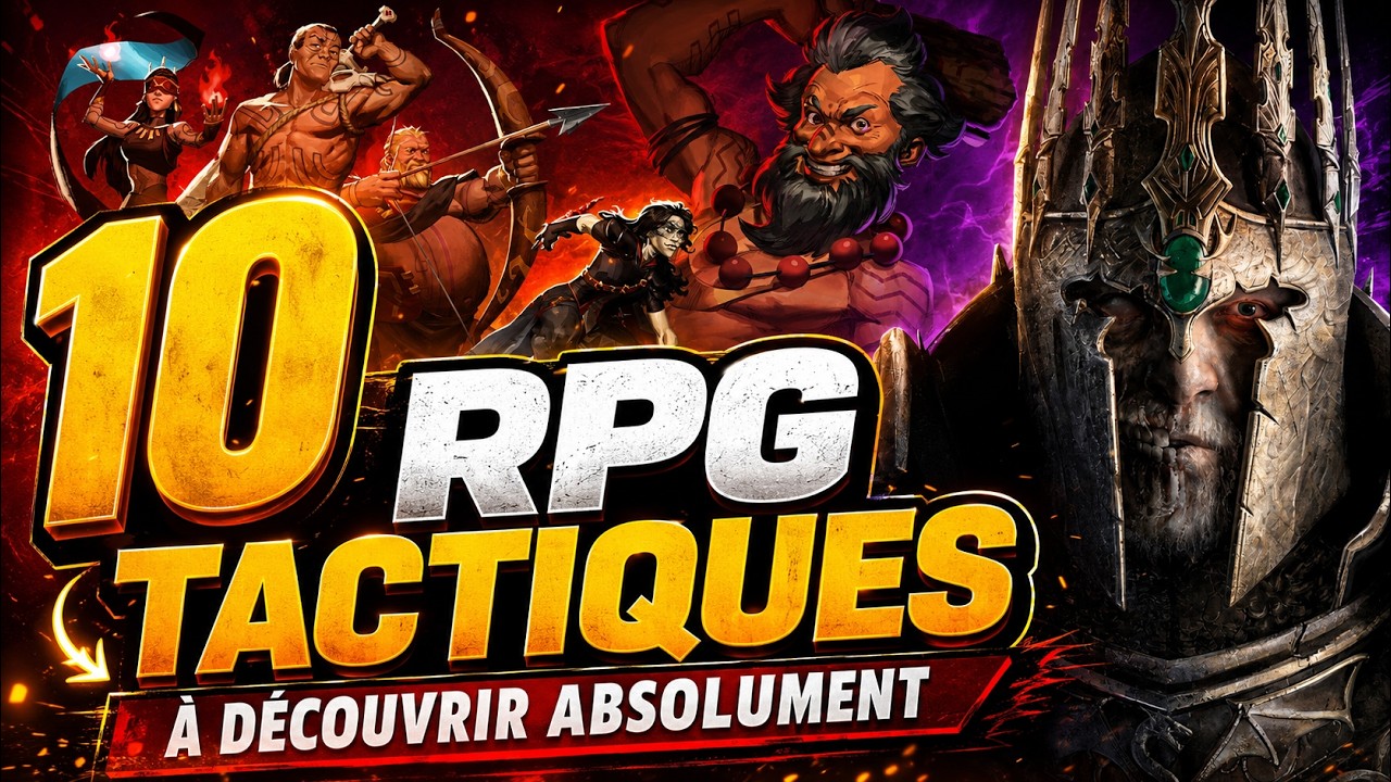 10 RPG Tactiques BRUTAUX Que Personne Ne Conna&icirc;t