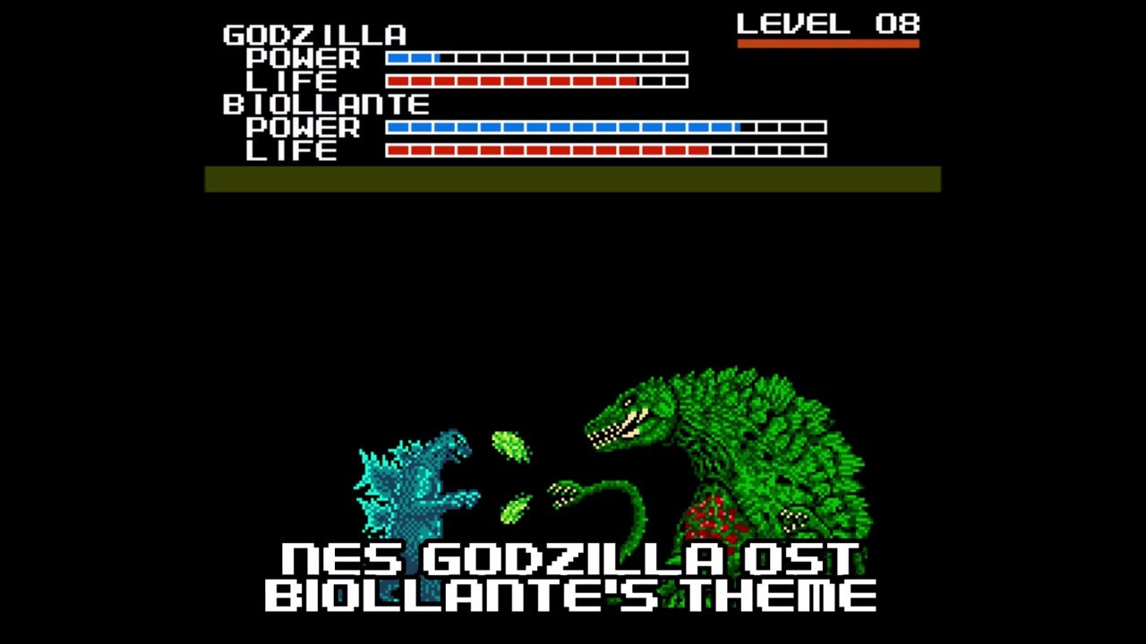 NES Godzilla-Biollante's Theme! (EXTENDED)