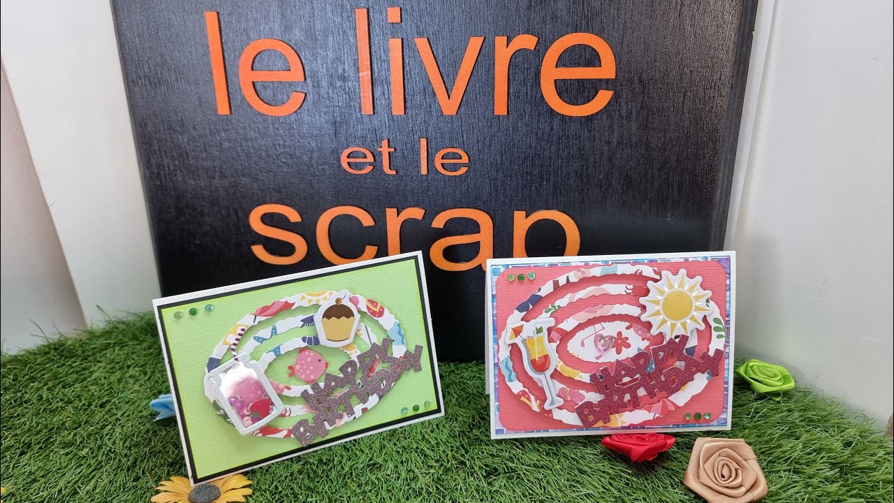 Cartes originale , chutes de papiers