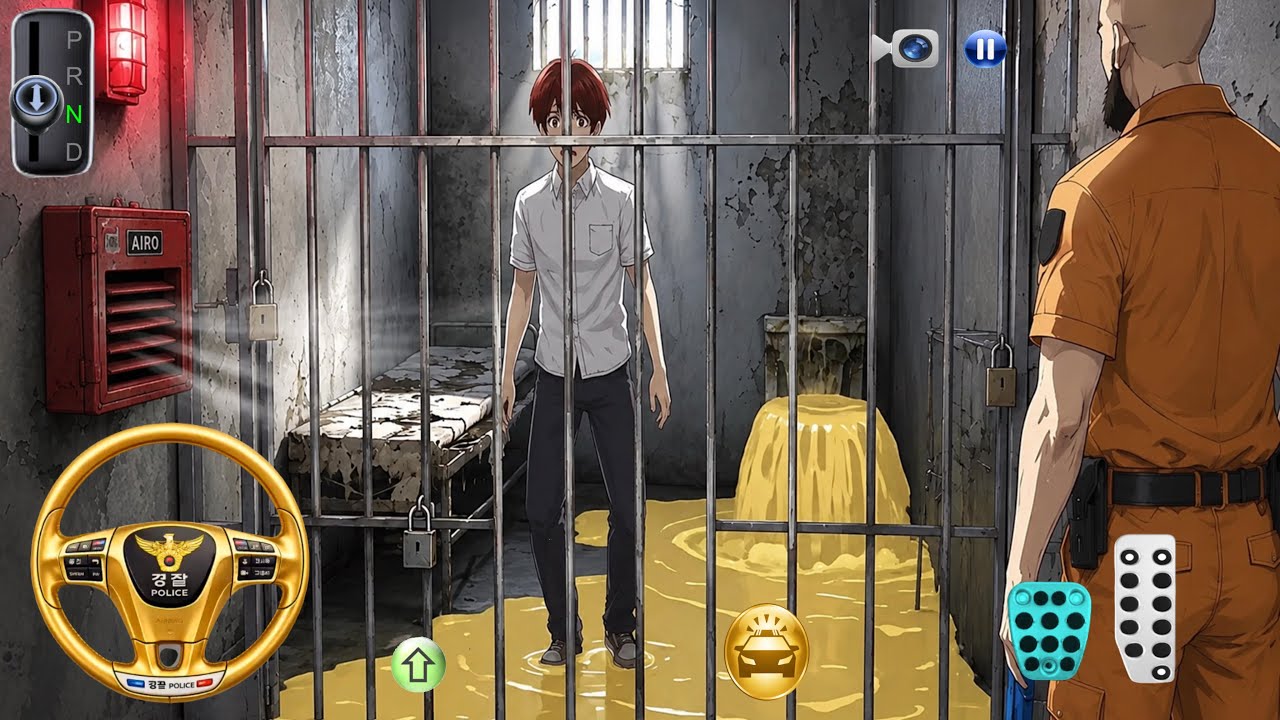 Jail Break Criminal vs Police Lockup Escape 🚨3d Driving Class android game play || Car Game #cargame