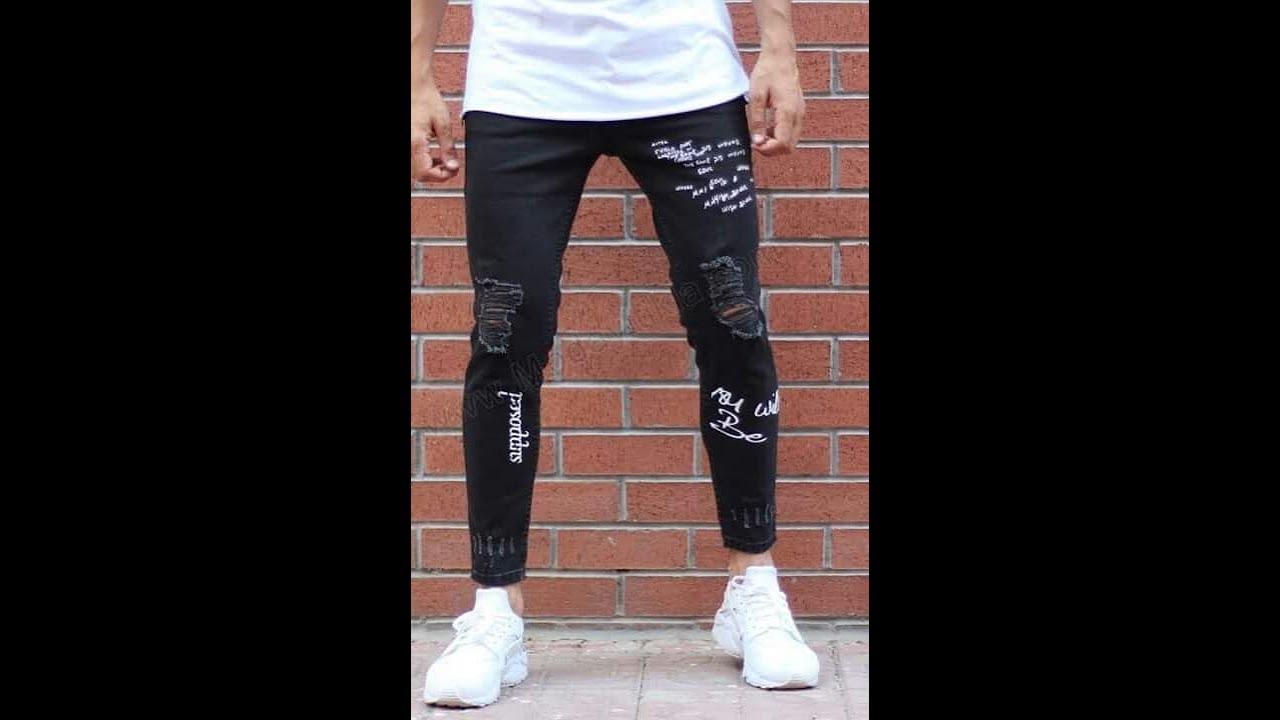 TOP MEN'S NEW SUMMER COLLECTIONS,JEANS,SHIRTS AND SHOES yirtik kot pantolonlar