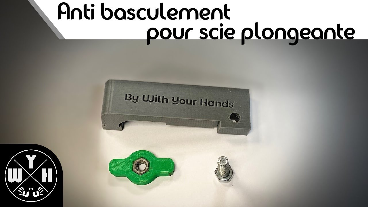 Système Anti basculement pour votre scie plongeante