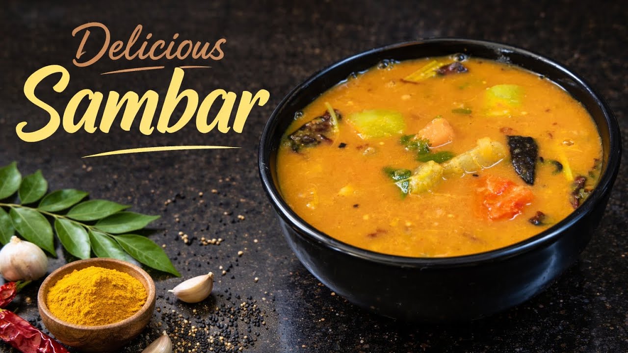 സ്വാദിഷ്ടമായ  സദ്യ സാമ്പാർ  | Sambar Recipe | kerala Sambar | Binduradhakrishnan Happyhome
