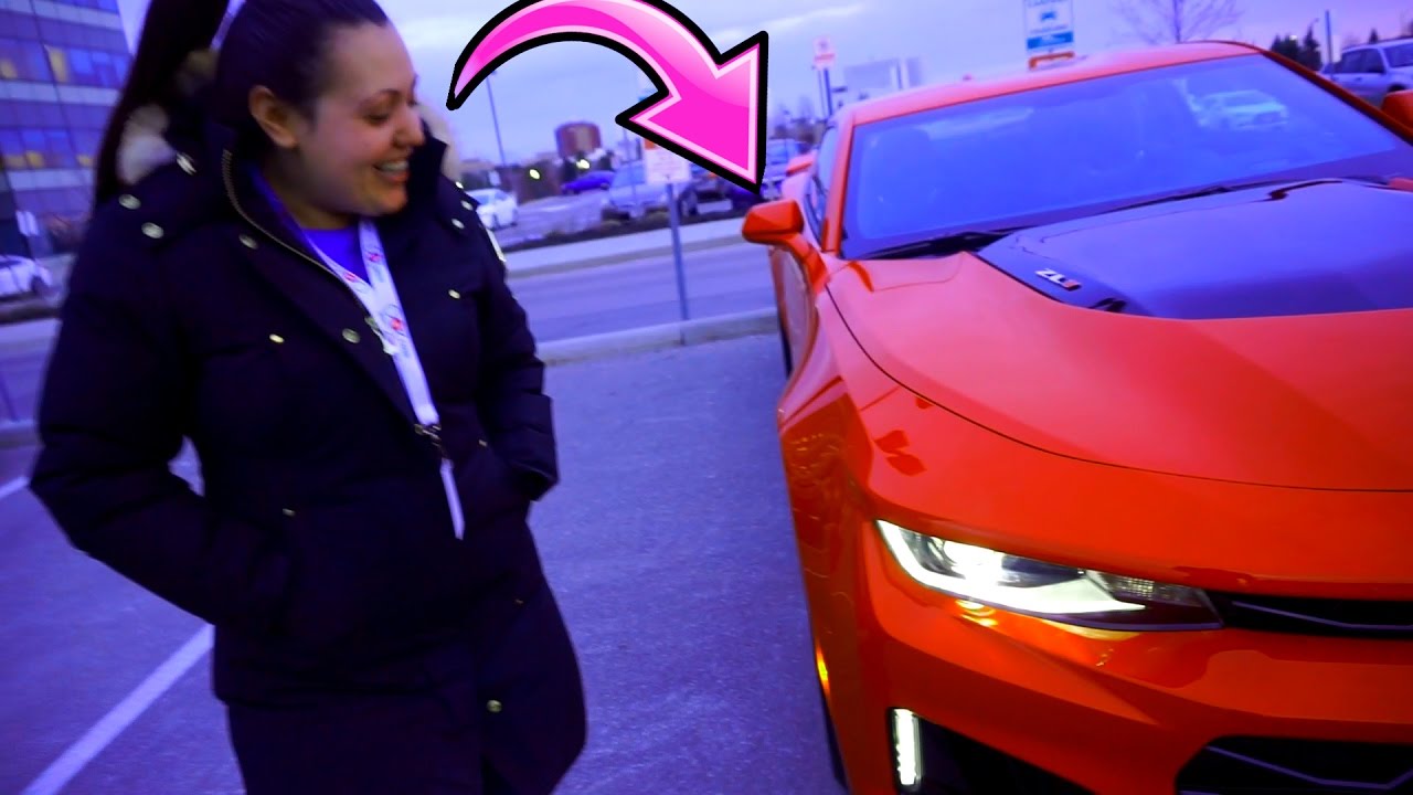 SURPRISING WIFE WITH MY NEW CAR!