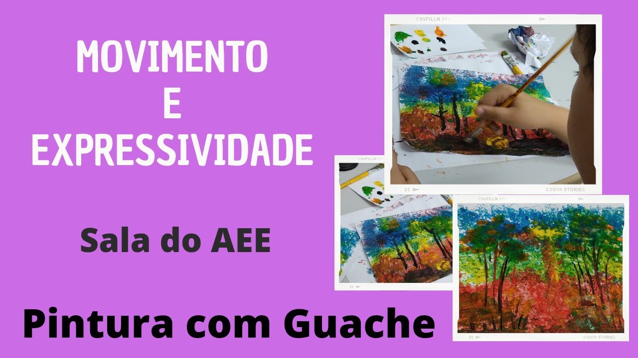 Atividades para Sala do AEE/ Pintura com Guache/ Jogos Terapêuticos.