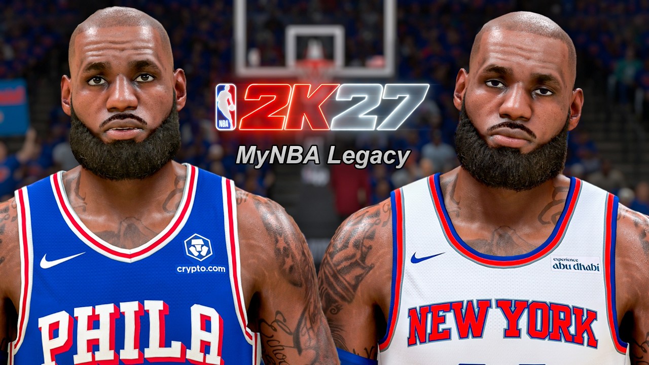 I Played LeBron's Career on NBA 2K27 MyNBA Legacy (New Mode)