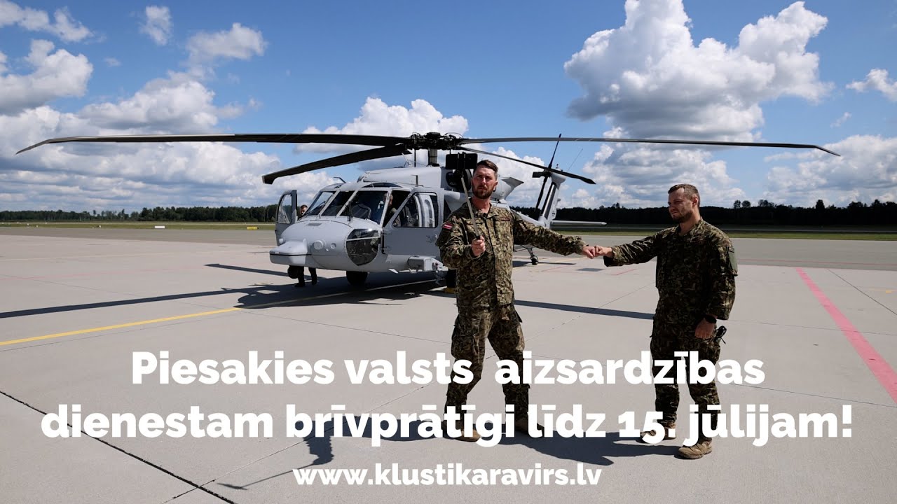 Piesakies valsts aizsardzības dienestam Gaisa spēkos!