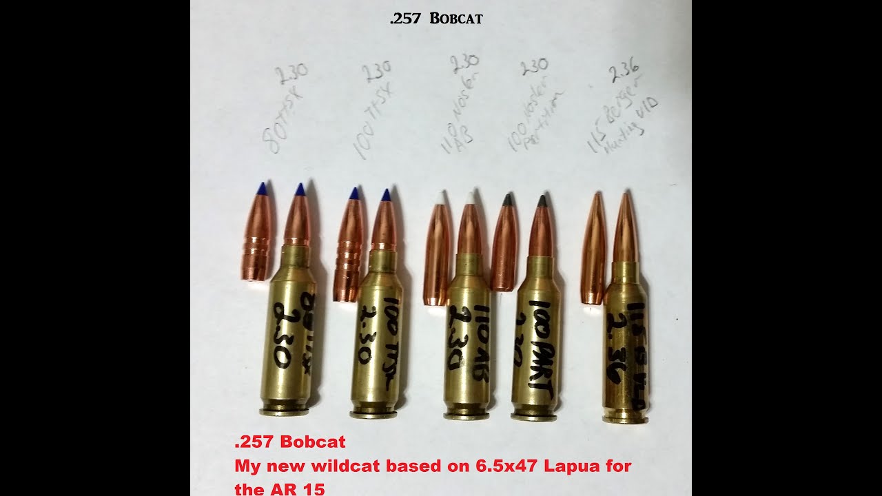 .257 bobcat forming procedure