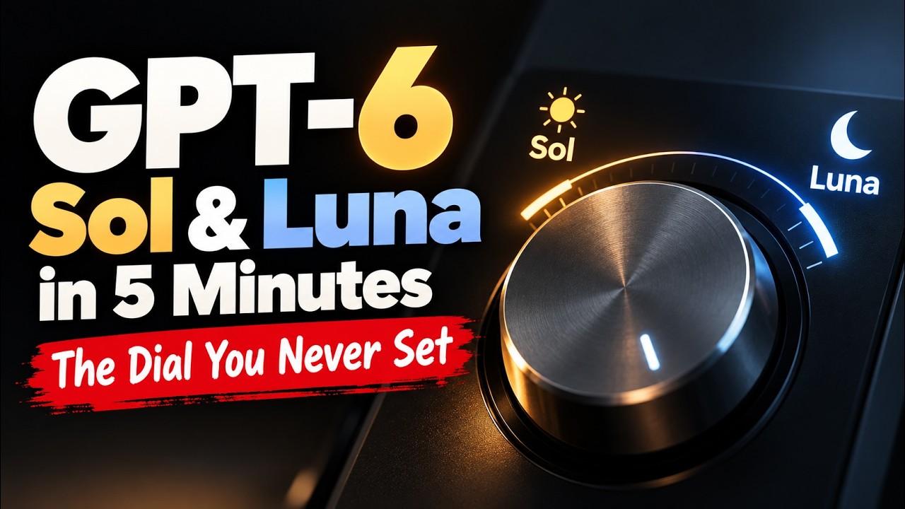 GPT-6 Soul и Luna за 5 минут: переключатель, который вы никогда не используете