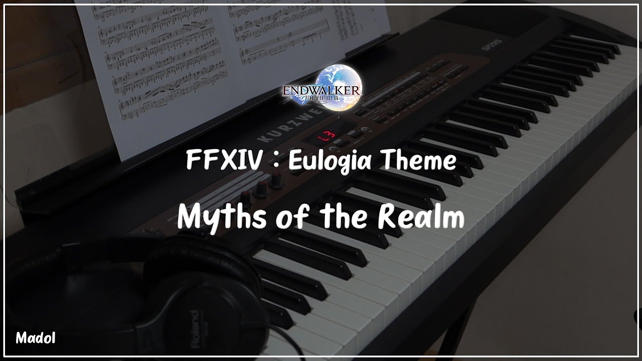 FFXIV 효월의 종언 : Myths of the Realm (6.5 레이드 보스 테마) [피아노 커버]｜(Eulogia Theme)
