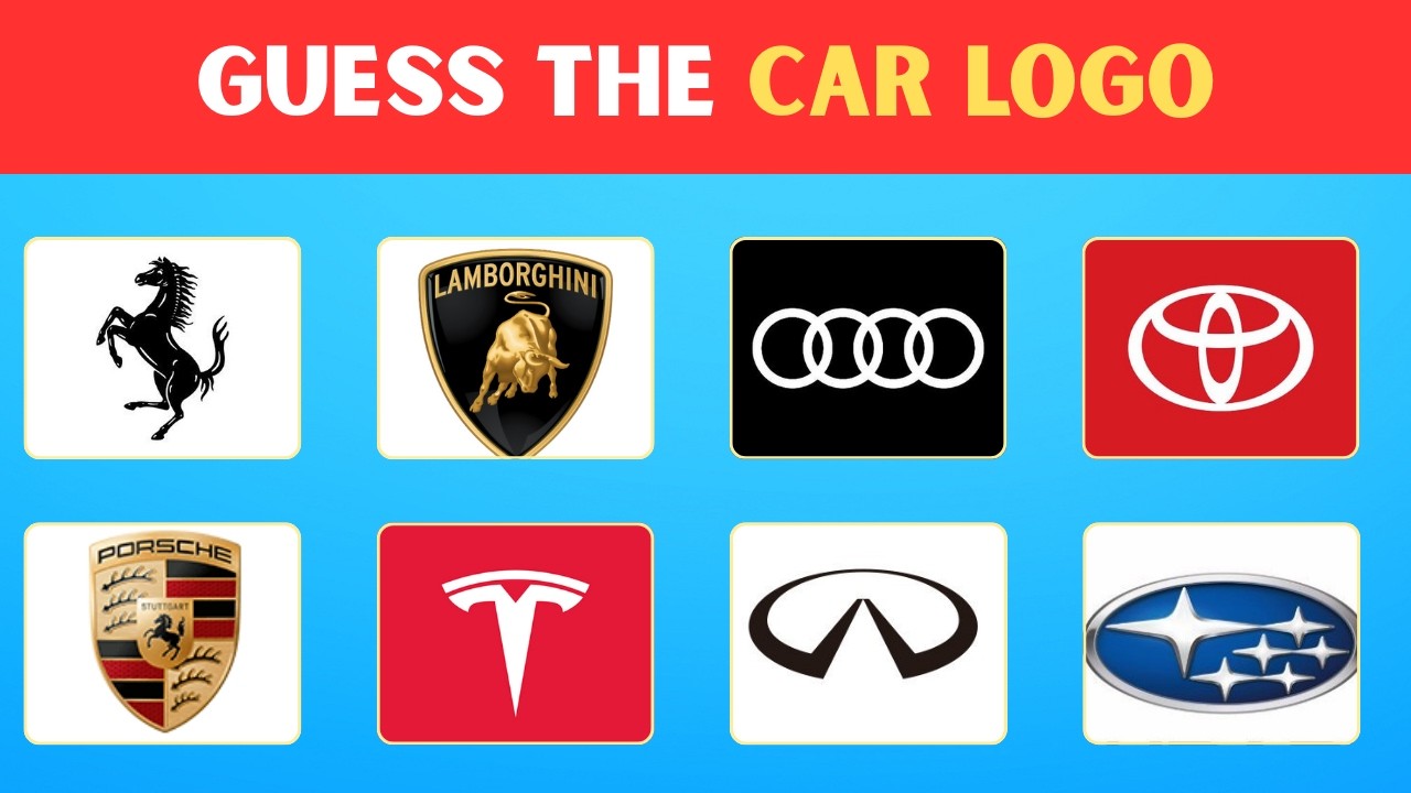 Only Car Experts Can Guess All These Logos! | Car Logo Quiz Game