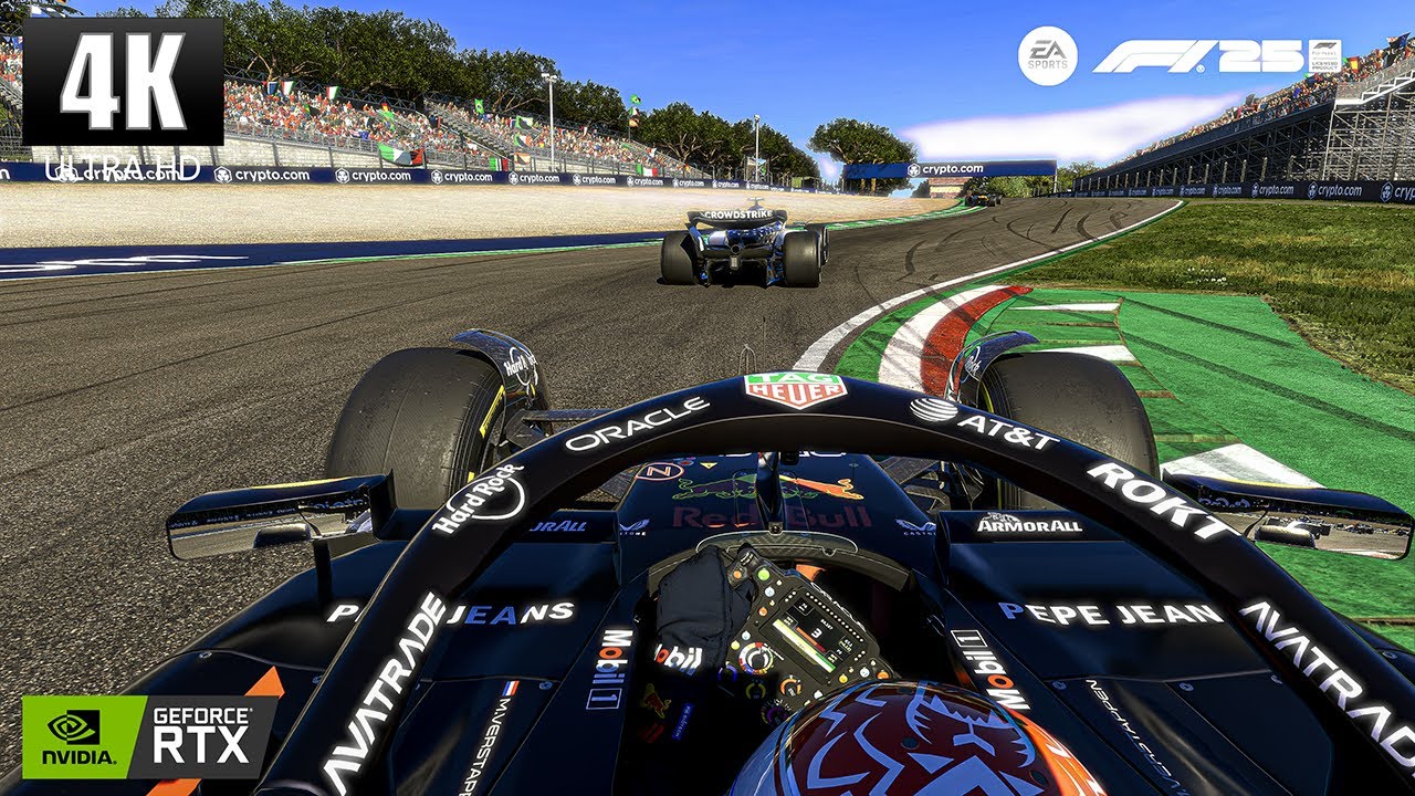 Max Verstappen | Red Bull RB21 | Full 100% Emilia-Romagna GP Race | F1 25 Cockpit View Gameplay