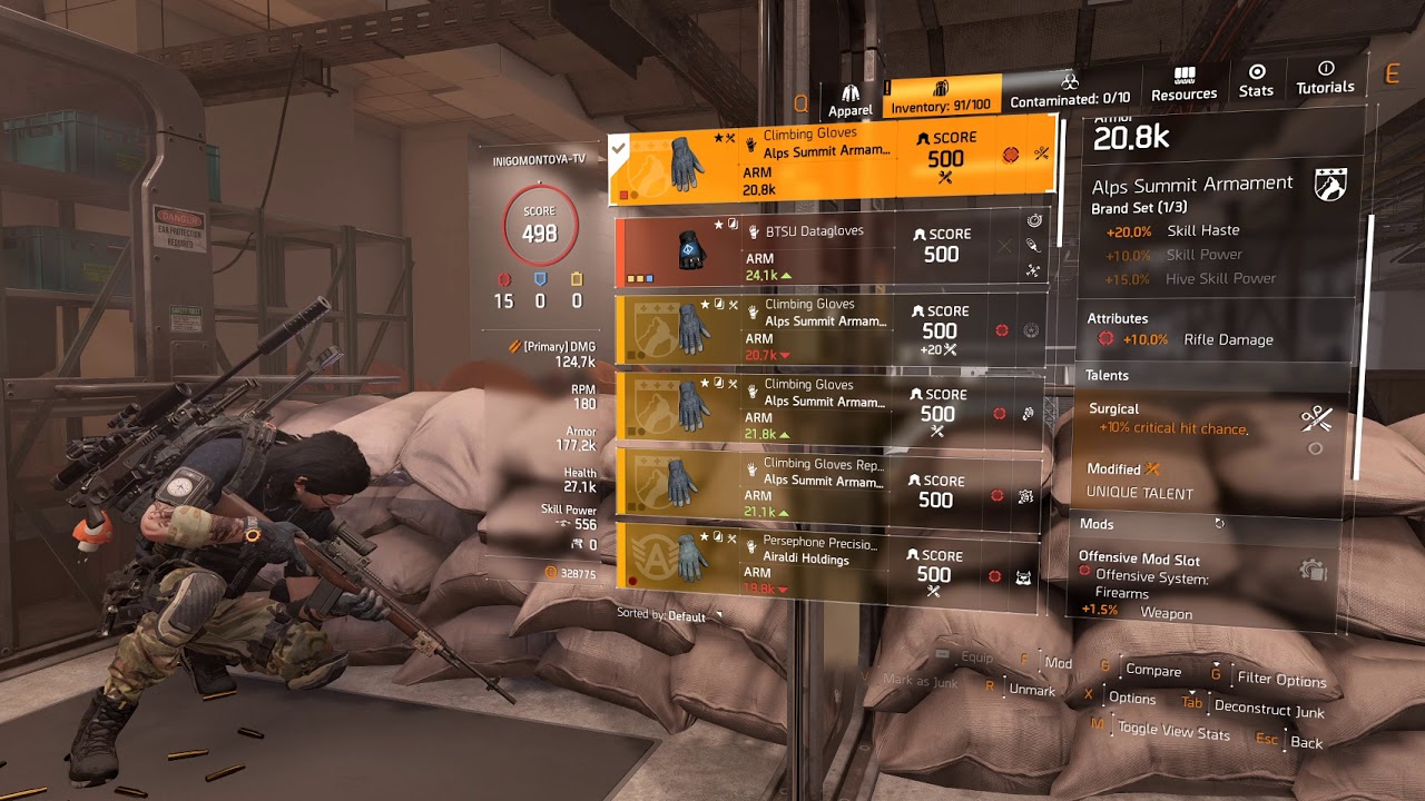 NEW 1-Shot DMR Build - INSANE DAMAGE - Best Rifle build TU6 1.6 - DIVISION 2