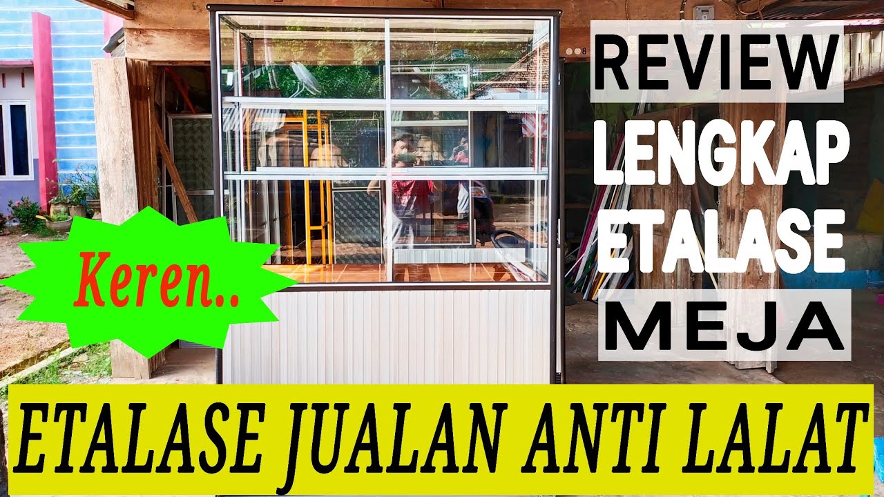 CONTOH MEJA RAK MAKANAN DAN MINUMAN /  RAK ETALASE RUMAH MAKAN