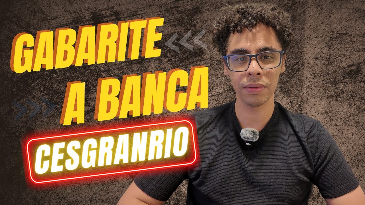 Desvendando os segredos da Banca CESGRANRIO: Análise completa do padrão de cobrança da banca!!!