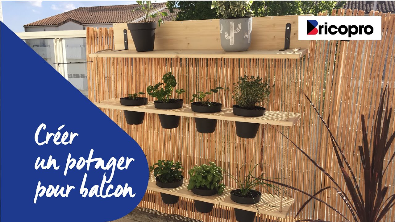 Comment créer un potager pour balcon ? | Bricopro