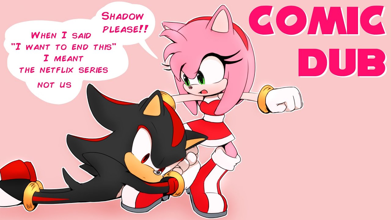 Проблемы с вложениями — сборник комиксов Sonic (Shadow x Amy)