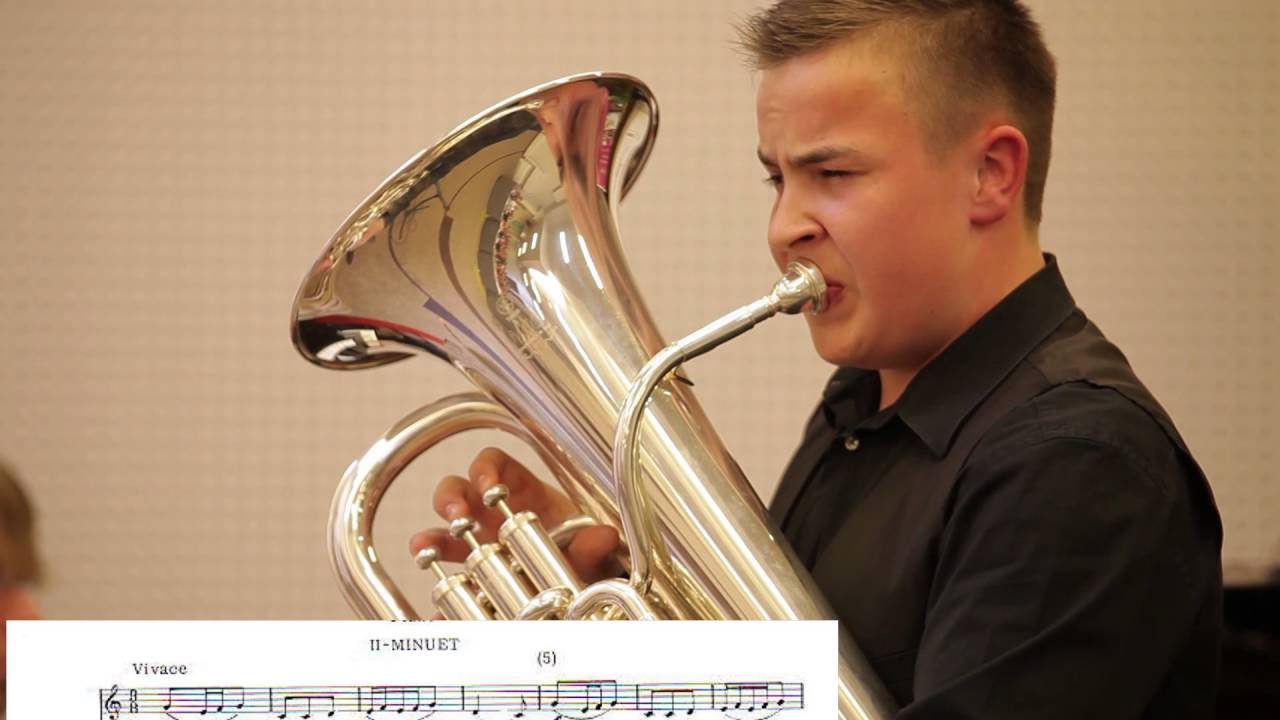 Arcangelo Corelli: Prelude and Minuet   - Matej Štih, eufonij / Bistrički ZVUKOLIK 2015.