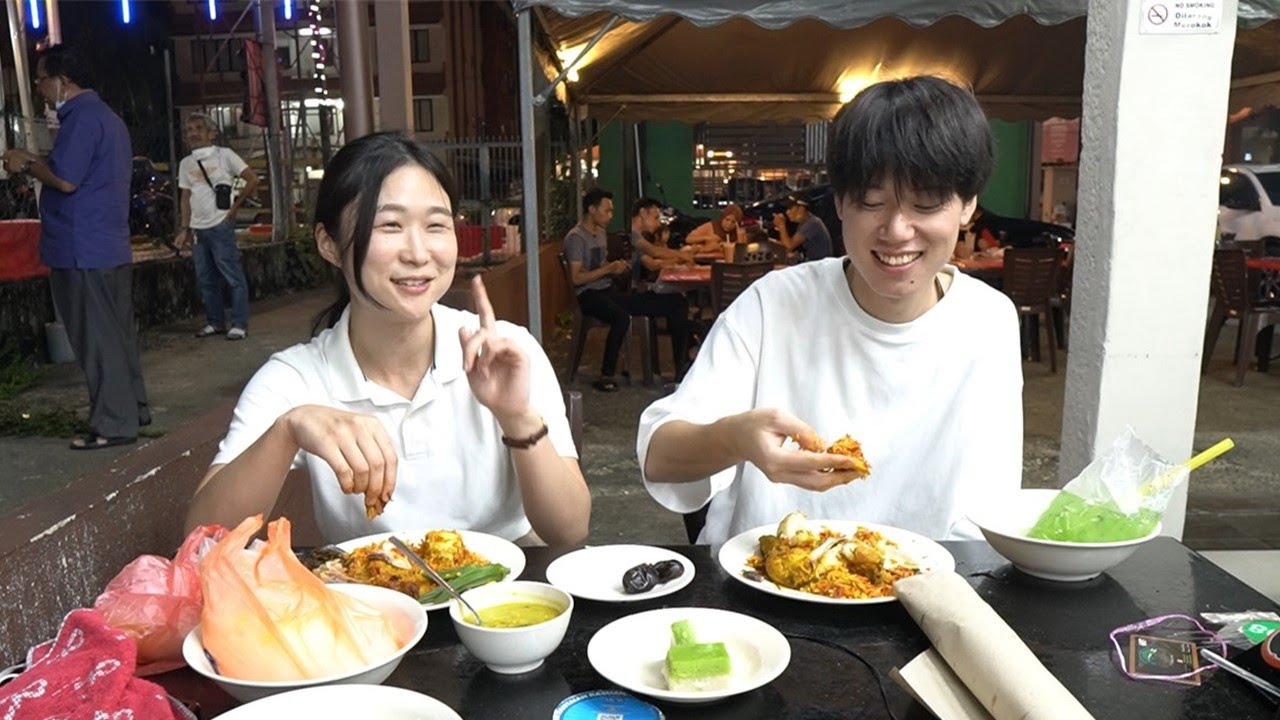 Berbuka puasa bersama wanita Jepun yang cakap melayu! 【日本人/ マレーシア】