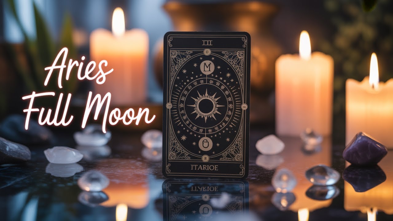 **All Signs*** FULL MOON in Aries ~ Tarot Card Reading Oct 6 2025