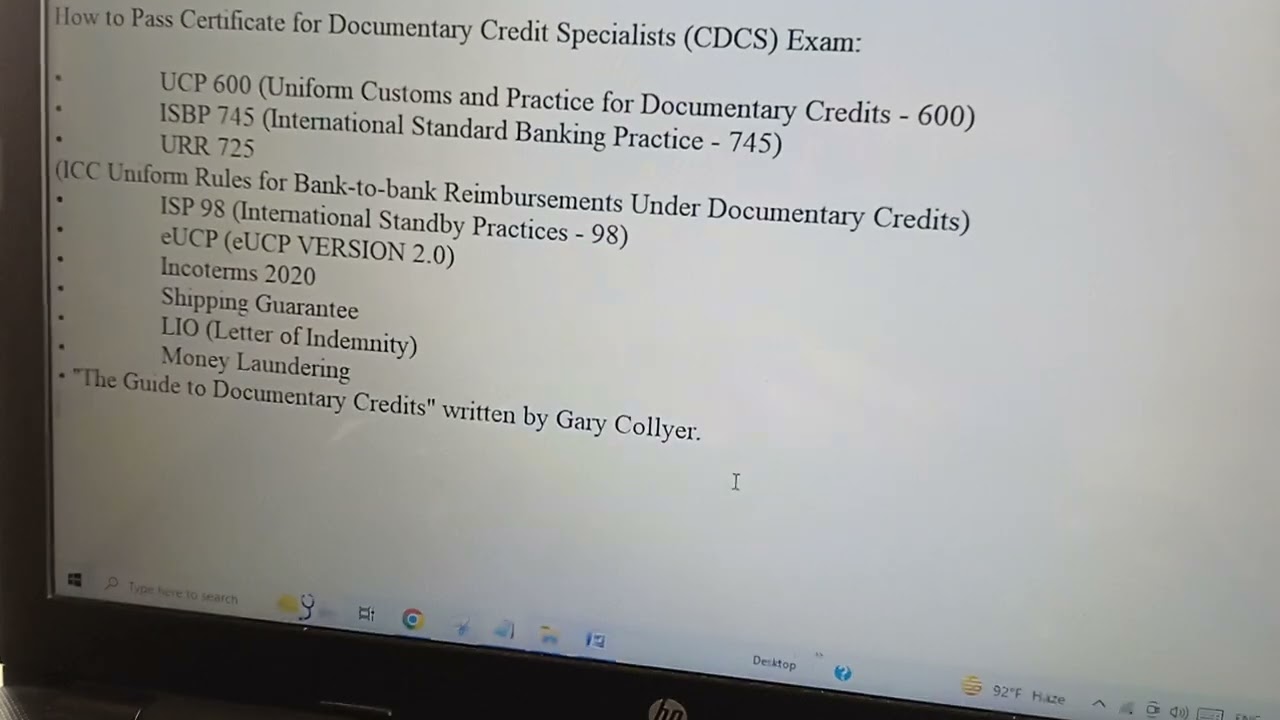 CDCS Syllabus, And How to Pass CDCS Exam