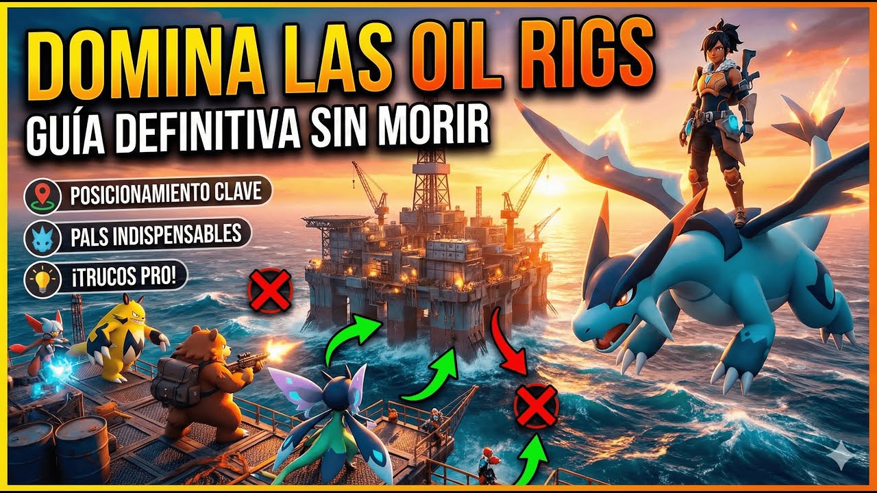 CÓMO LOOTEAR LAS PETROLÍFERAS / OILRIGS FÁCILMENTE EN PALWORLD