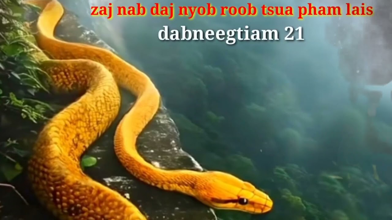 ZAJ nab daj nyob roob tsua pham lais noj neeg  ( QUB DAB NEEG )